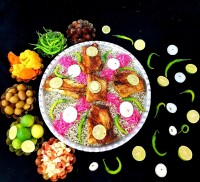 سبزی پلو با ماهی