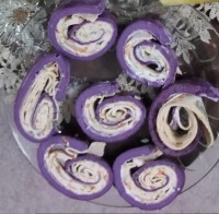 رولت کرپ رنگی