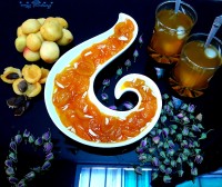 مربا زردآلو شربت زردآلو