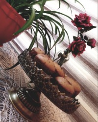 لاوا کیک قهوه و موز