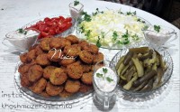 فلافل با سس انبه