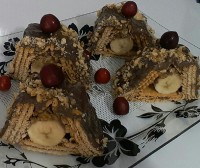 ♤○°کیک یخچالی هرمی °○♤