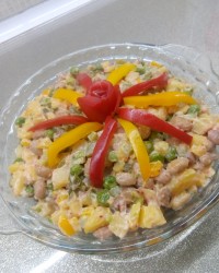 سالاد خوشمزه و مقوی ?