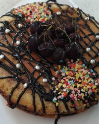 اینم کیک قابلمه ای من