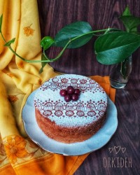 کیک موز ونسکافه