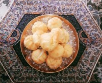 نان خامه ای یا نارنجک مشهدی