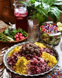 آلبالو پلو شروین