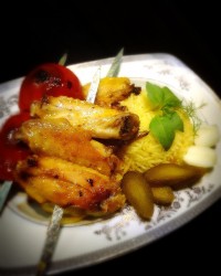 بال مرغ کبابی ?