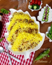 قارچ پلوی مجلسی