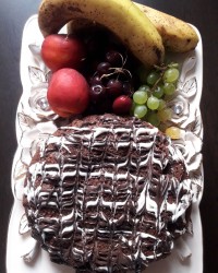 کیک شکلاتی عصرانه