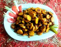 خوراک سوسیس خانگی