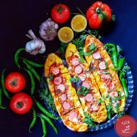 پیده مرغ قارچ بدون فر