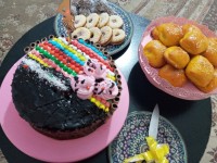 میز چهارمین سالگرد عقدمون همش کار خودم