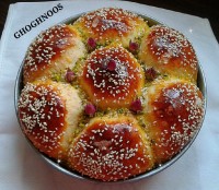 نان بریوش بی نهایت خوشمزه بابافتی بی نظیر نرم ولطیف