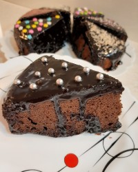 کیک خیس شکلاتی (ورق بزنید)