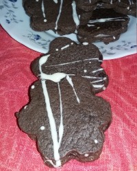 بیسکوییت شکلاتی ساده