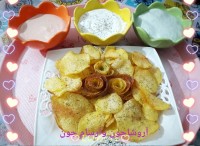 چیپس سیب زمینی ترد