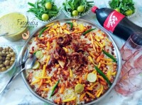 ته چین عربی گوشت گوساله