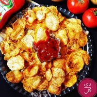 چیپس سیب زمینی ترد