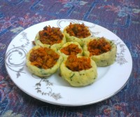 مانتی سیب زمینی