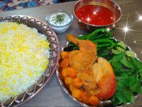 خورشت مرغ و آلو