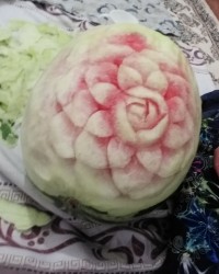 حکاکی گل آفتاب گردون