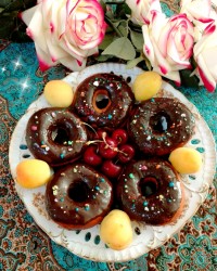 دونات با خمیر هزار کاره