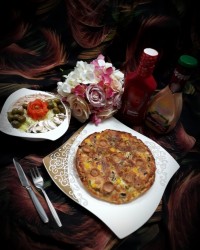 پیتزا با خمیر جادویی