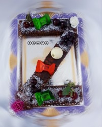 کیک یخچالی کیک حروف