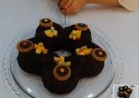 کیک شکلاتی دینگ دانگ