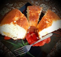 کیک زرد آلو