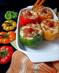 فلفل دلمه شکم پر