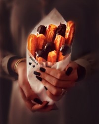 Cinnamon sugar churros