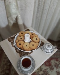 کوکی کنجدی خوشمزه من..