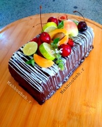 کیک یخچالی بدون شکر