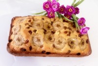 کیک موز و کشمش