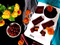 لواشک زردآلو و آلبالو