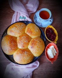 نان بدون ورز دادن