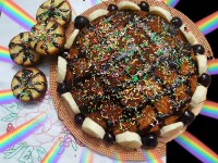 کیک با سفیده تخم مرغ