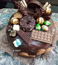 کیک تولد به مناسبت 11سالگی پسرم