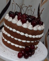 کیک شکلاتی روز دختر