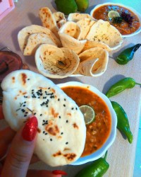 نــان خــانگی و ســـوپ جــو مخصـــوص