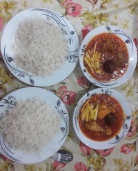 خورشت قیمه و پلو