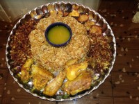 سینی خوشمزززه ما. قنبرپلو شیرازی