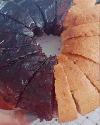 کیک شکلاتی وساده