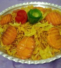 ماکارونی غذای موردعلاقه همسرعزیزم❤