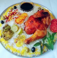 اکبر جوجه با سس مخصوص