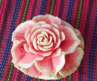 حکاکی هندوانه اولین بارم بود