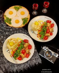 املت کرپ رول