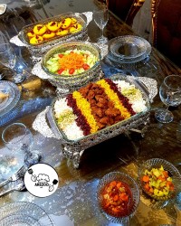 قیمه نثار و ته چین تک نفره